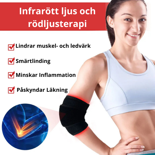 Rött ljus fysioterapi infraröd varm kompress