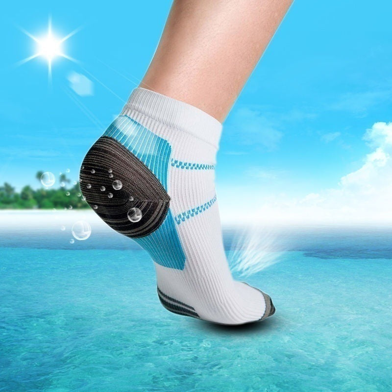 Strumpor för plantar fascia och hälsporre
