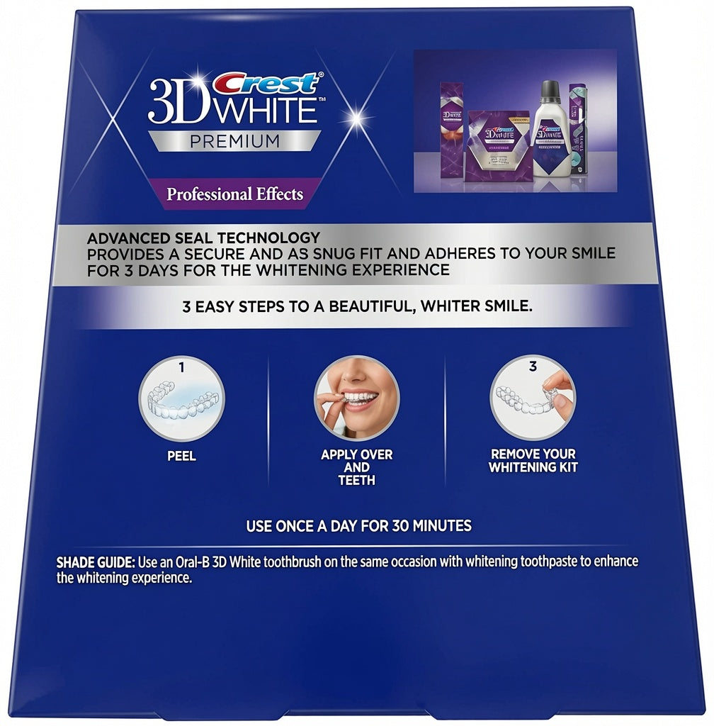 Crest 3D White Tandblekningsstrips