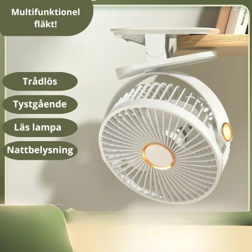 Bærbar Ventilator – Hold dig kølig overalt!
