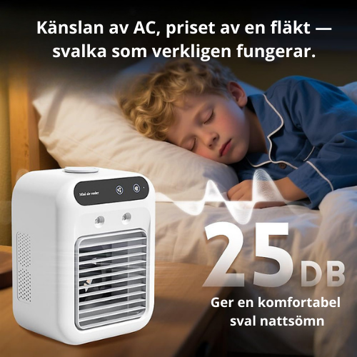 Bærbar luftkjøler
