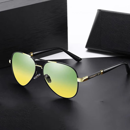 Dag/nattpolariserade solglasögon