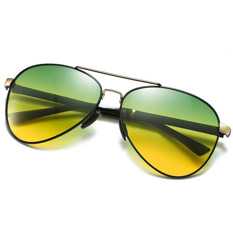 Dag/nattpolariserade solglasögon