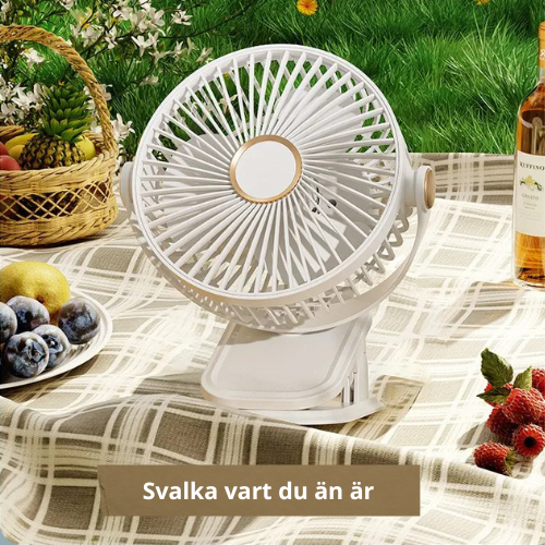Bærbar Ventilator – Hold dig kølig overalt!