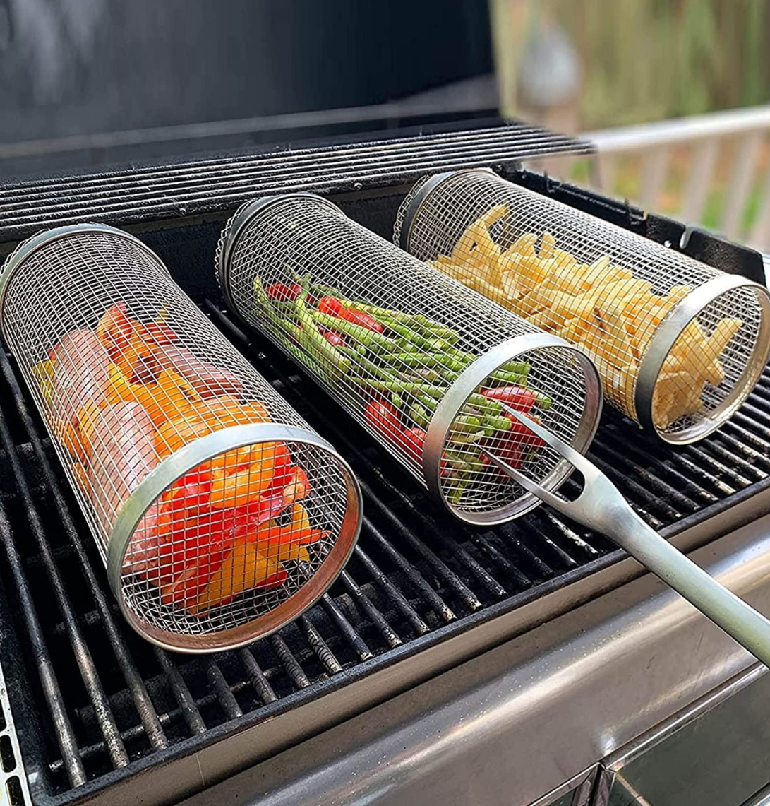 Grillkorg / Cylinderformad