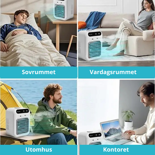 Bærbar luftkjøler