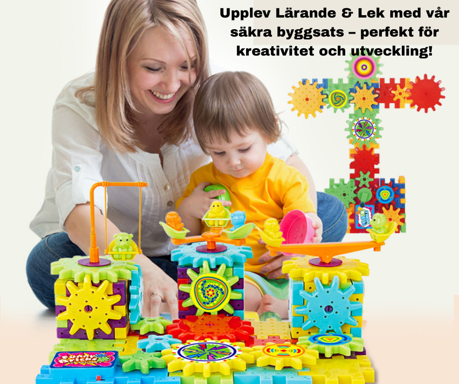 Kreativa kugghjul – bygg, lek och lär!