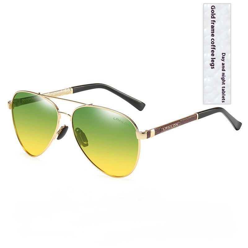 Dag/nattpolariserade solglasögon