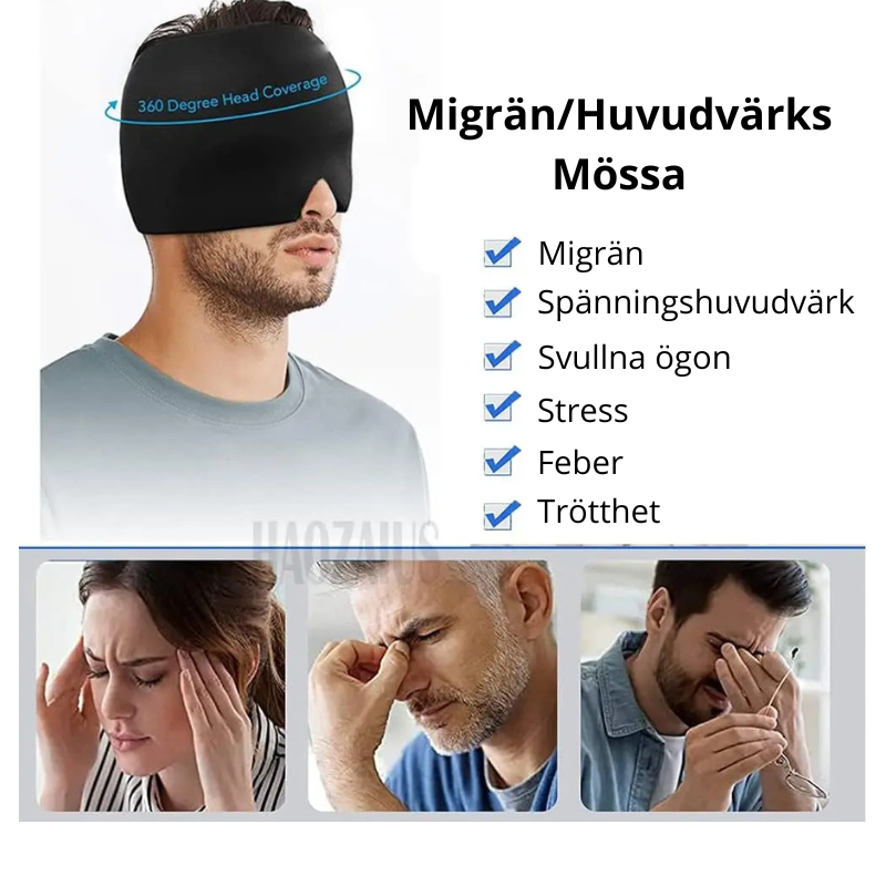 Migræn lindrende hue