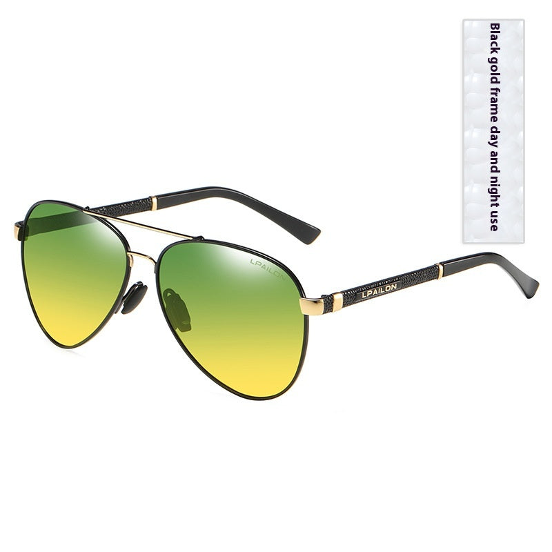 Dag/nattpolariserade solglasögon